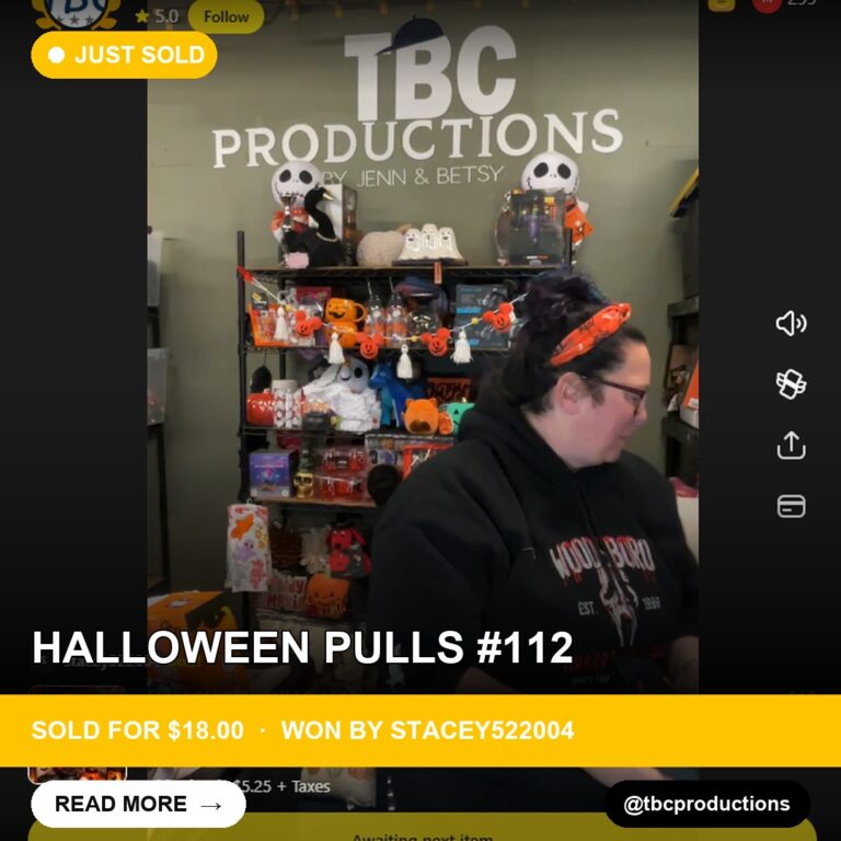 Halloween Pulls #112 Hooks a Buyer On Whatnot