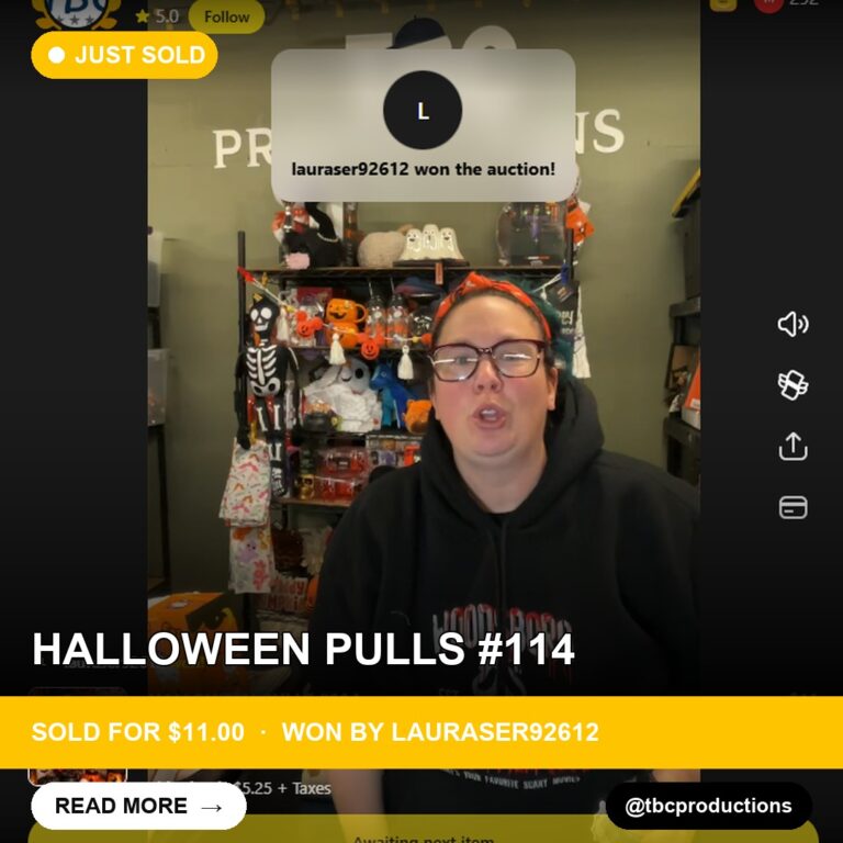 Spooky Finds: Halloween Pulls Sell for $11 on Whatnot