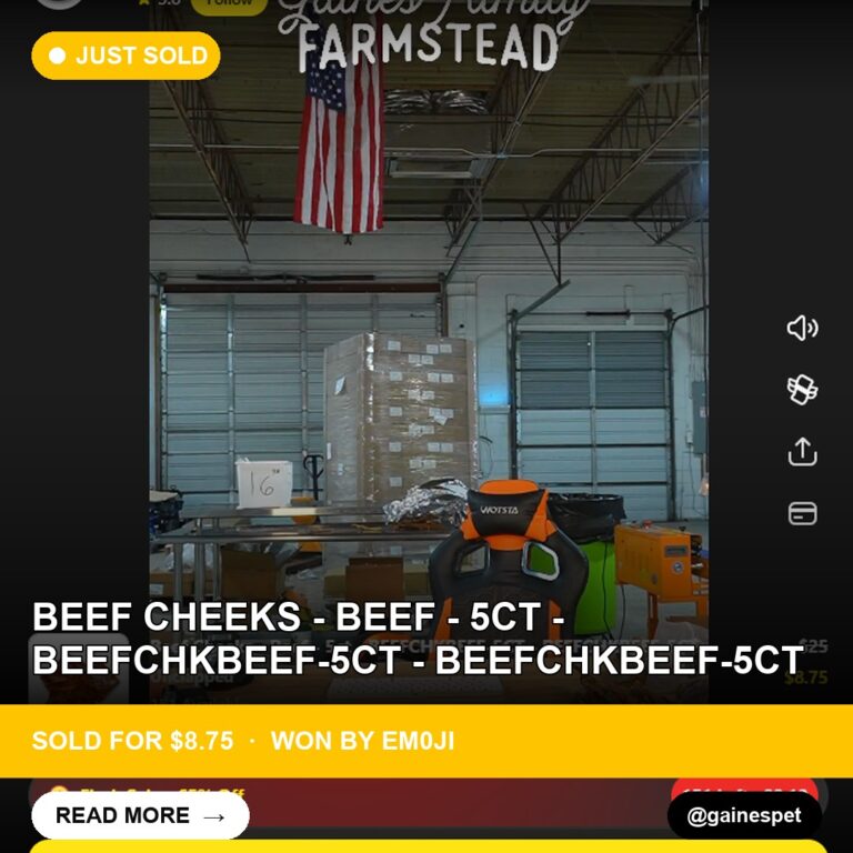 Sweet Deal on a 5-Piece Beef Cheek Bundle!