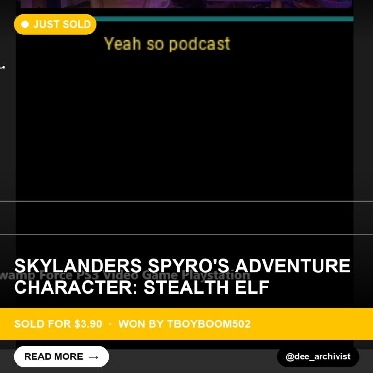 SKYLANDERS SPYRO'S ADVENTURE Character: STEALTH ELF