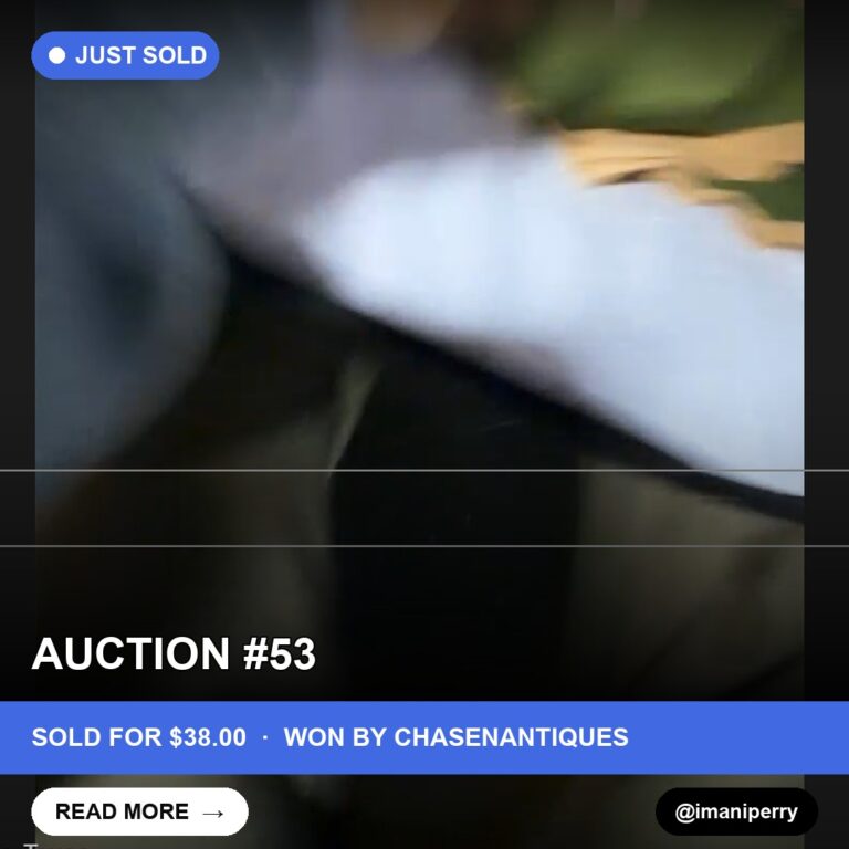 New Whatnot Find from @imaniperry: Sold for 38.00 USD