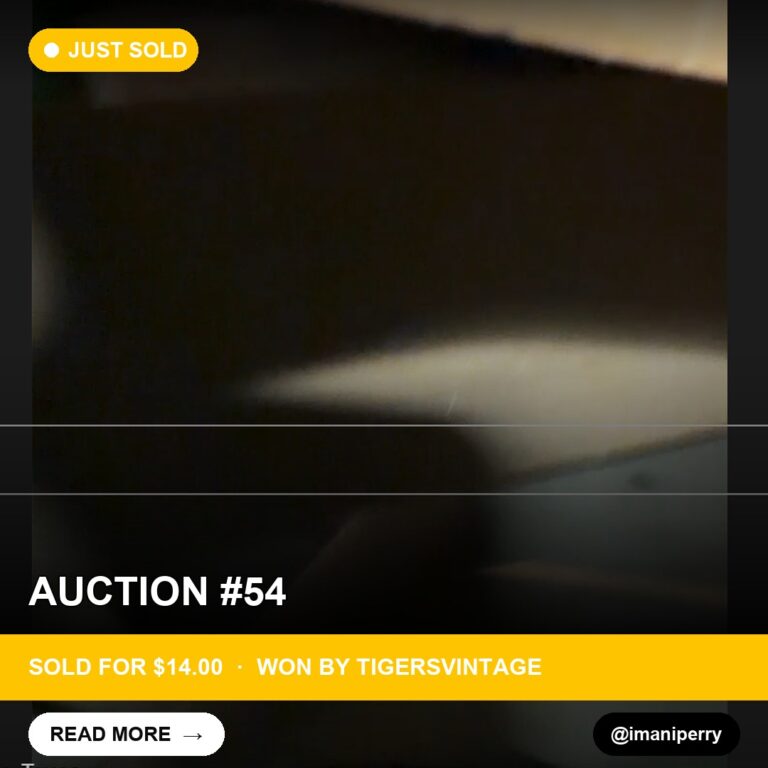 New Whatnot Find from @imaniperry: Sold for 14.00 USD