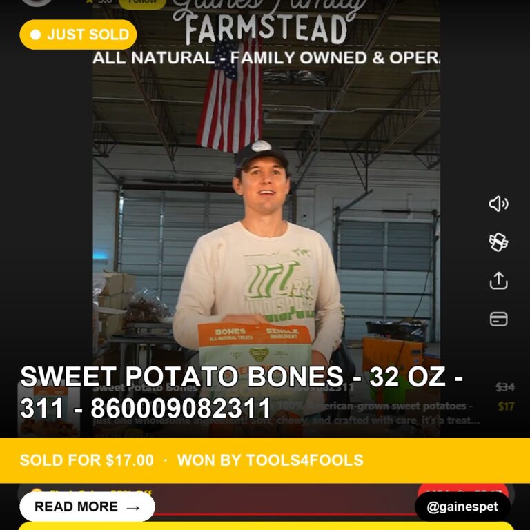 Sweet Potato Bones - 32 oz - 311 - 860009082311