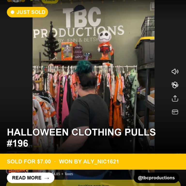 Small but Spooky Sale: Halloween Clothing Pulls Get a Nice Price
