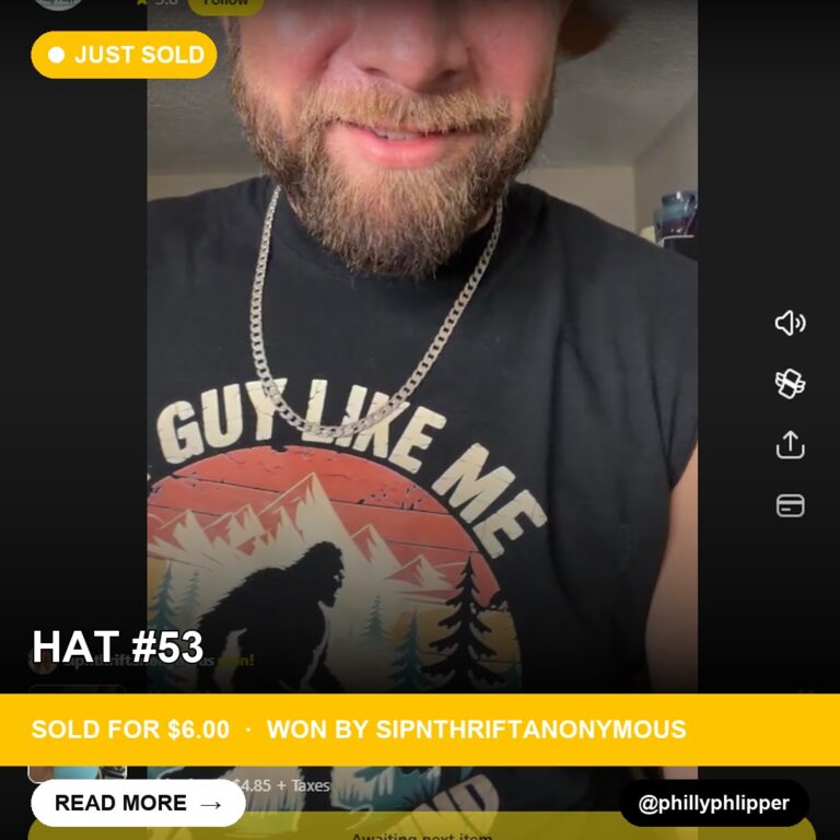Vintage Hat Makes Quick Sale on Whatnot
