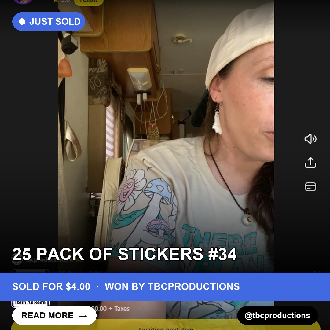 Sticker Seller Scores Big in Holiday Shop-a-Thon!