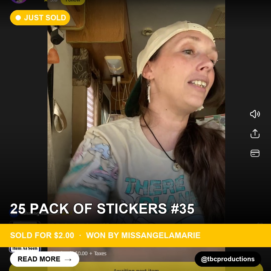 Whatnot Steals of the Week: TBC Productions' Holiday Stickers Shine!