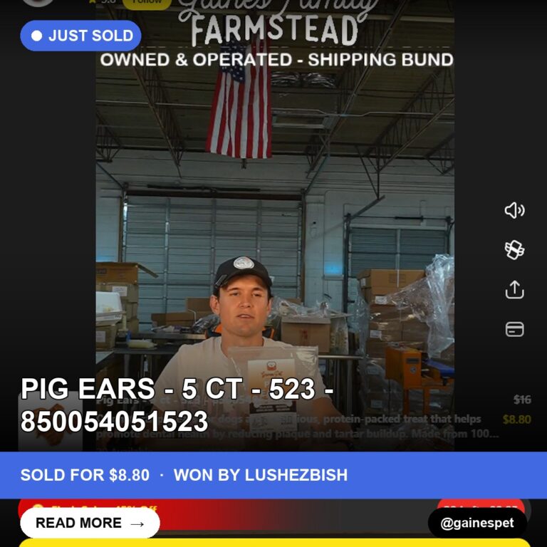 $8.80 for a 5-Count Pack of Pig Ears