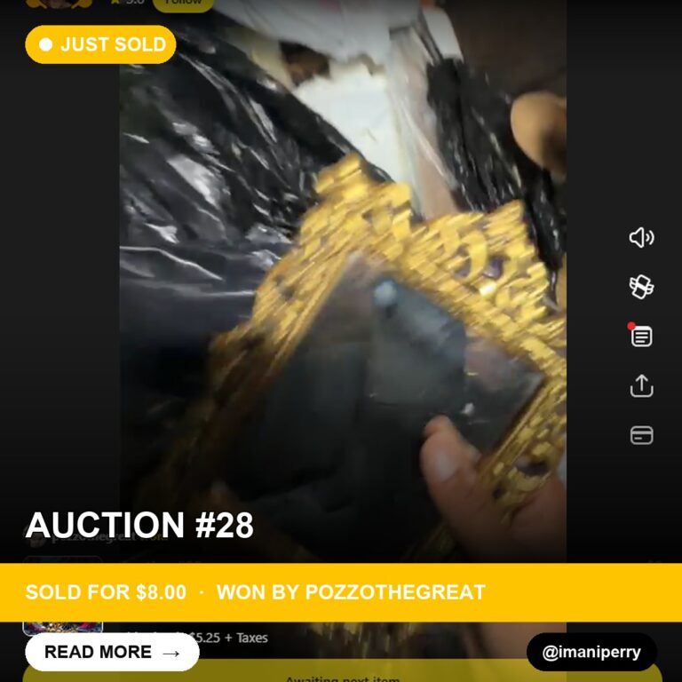 Whatnot Live Auction: Vintage Mirror Sells for $8