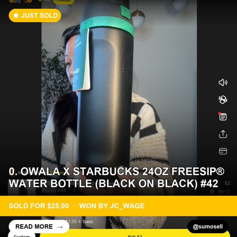 Whatnot Score: Owala x Starbucks 24oz Water Bottle Finds a New Home