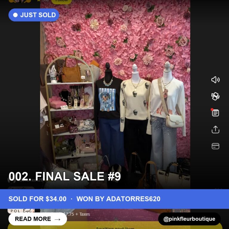 Linien Beauty Shines in Live Show Sale