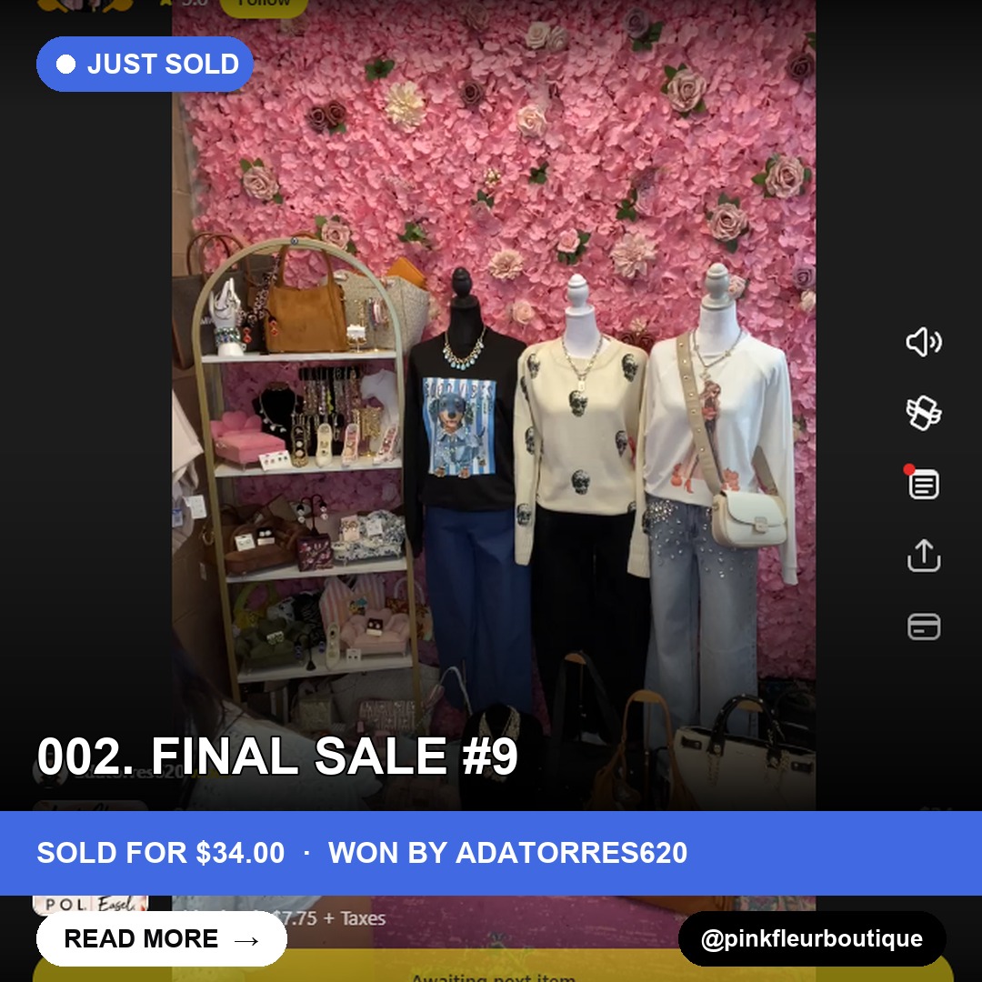 Linien Beauty Shines in Live Show Sale