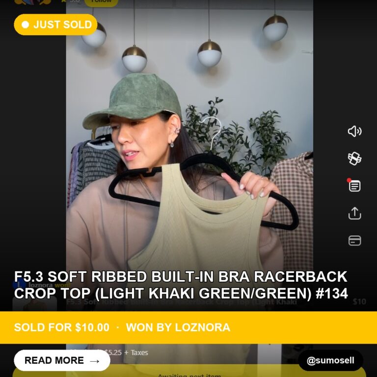 Spring into Stylings: SumoSell's Soft Ribbed Crop Top Sells for $10