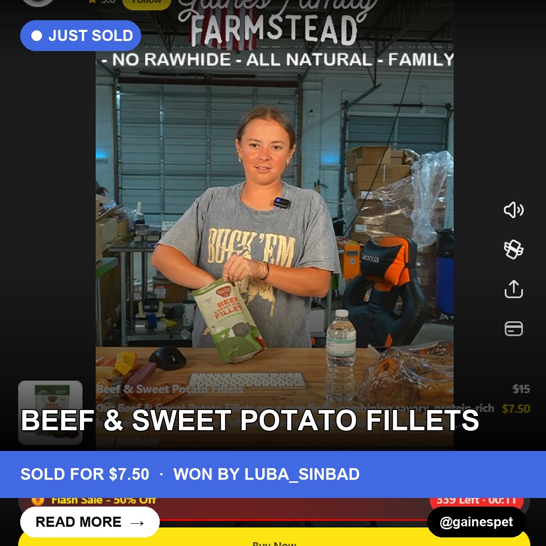 Beef Up Your Pet's Snack Game with These Fillets!