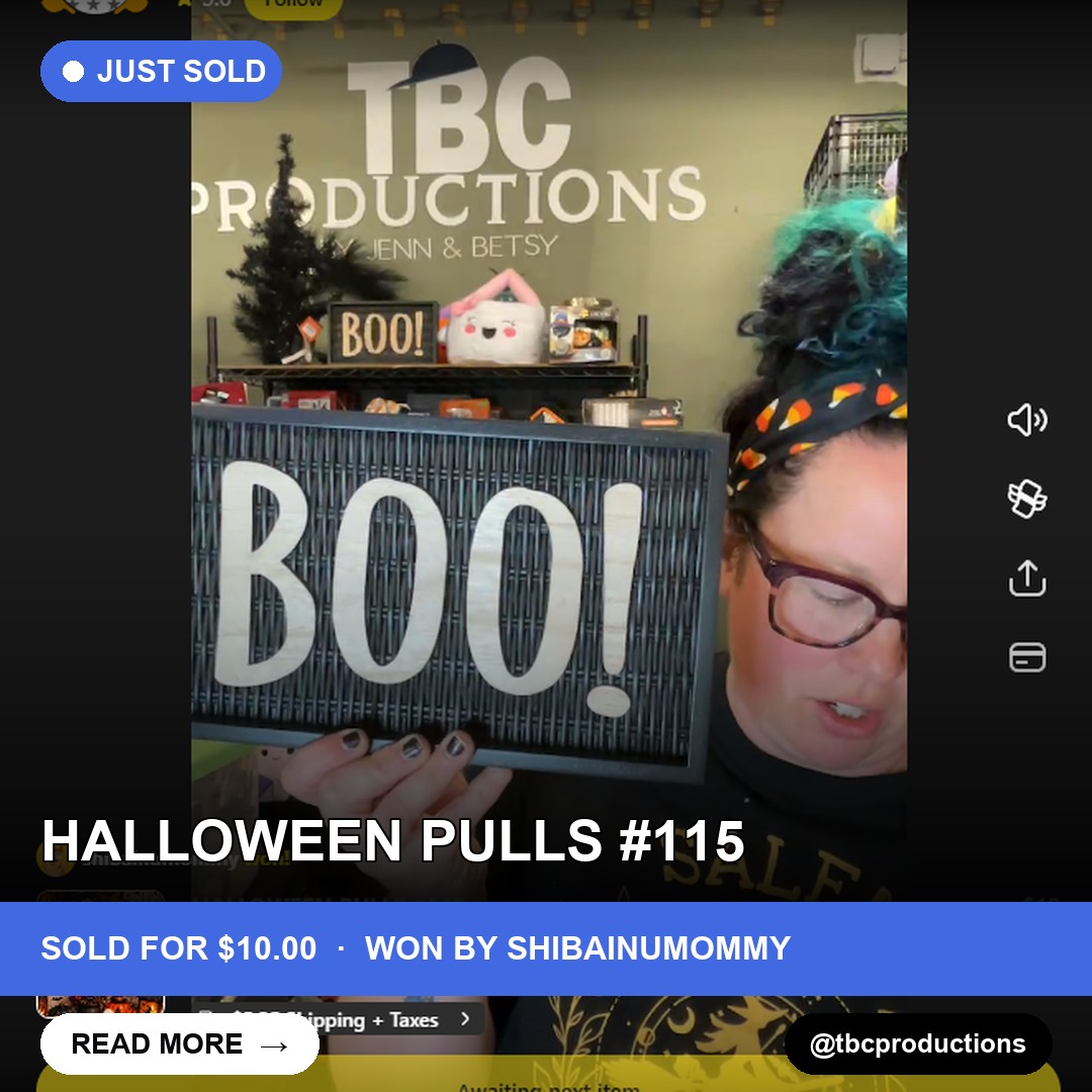 Halloween Charm Wins Over Buyer