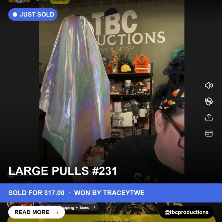 Whatnot Live Auction Recap: "Pulls" Item Brings in $17 Sale