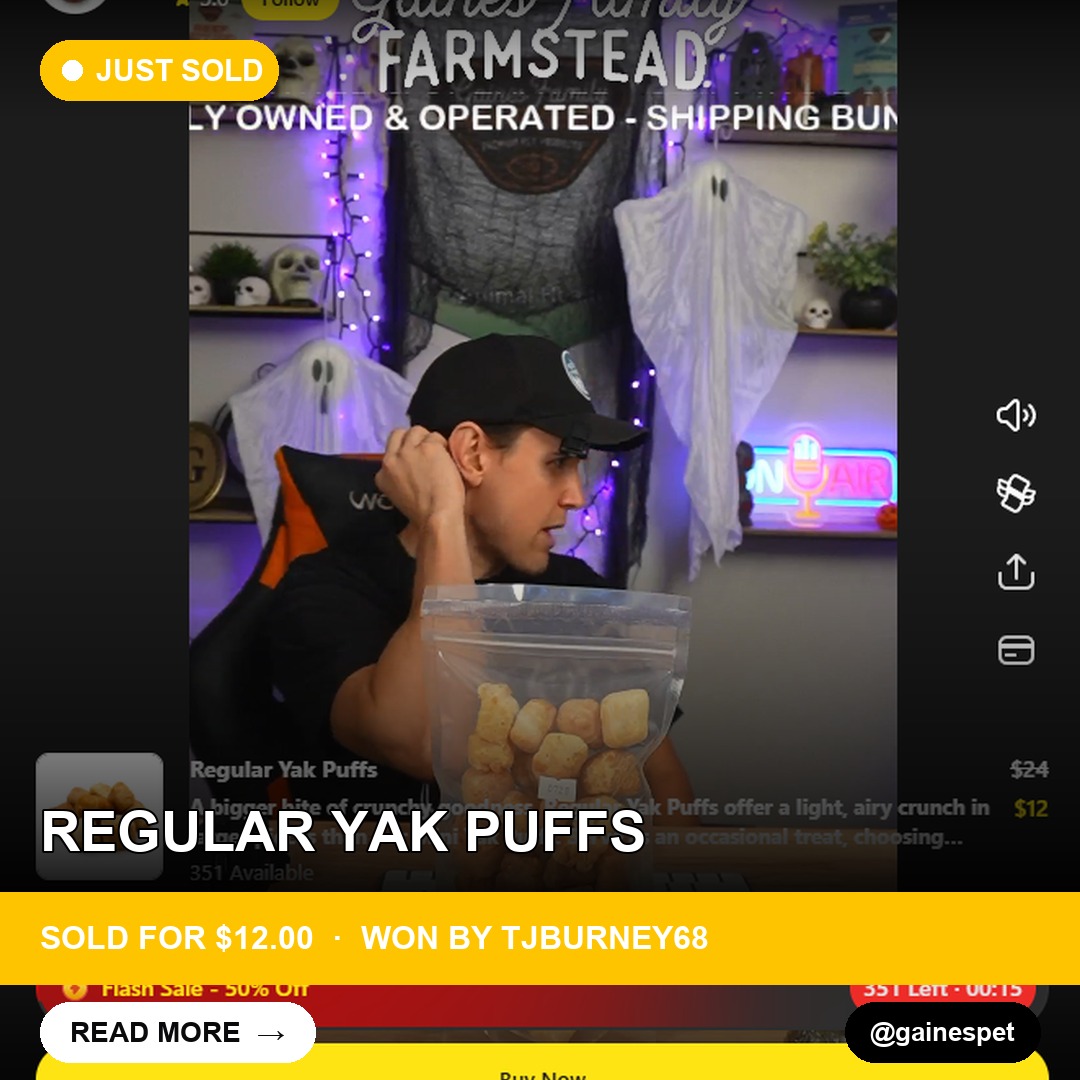 Regular Yak Puffs
