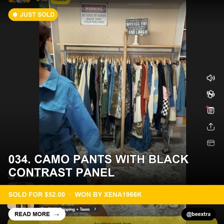 Last Call for Camo Pants: xena1966k Takes Home a Style Staple for $52