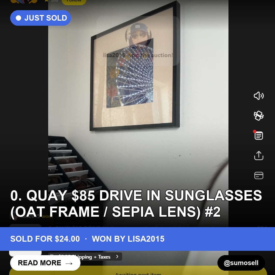 Trendy Drive in QUAY Sunglasses Sell for Under $25!