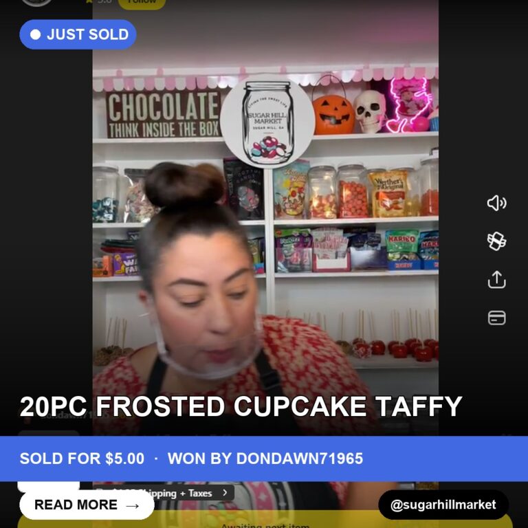 Lizzy's Lucky Buy: 20Pc Frosted Cupcake Taffy Selling for $5