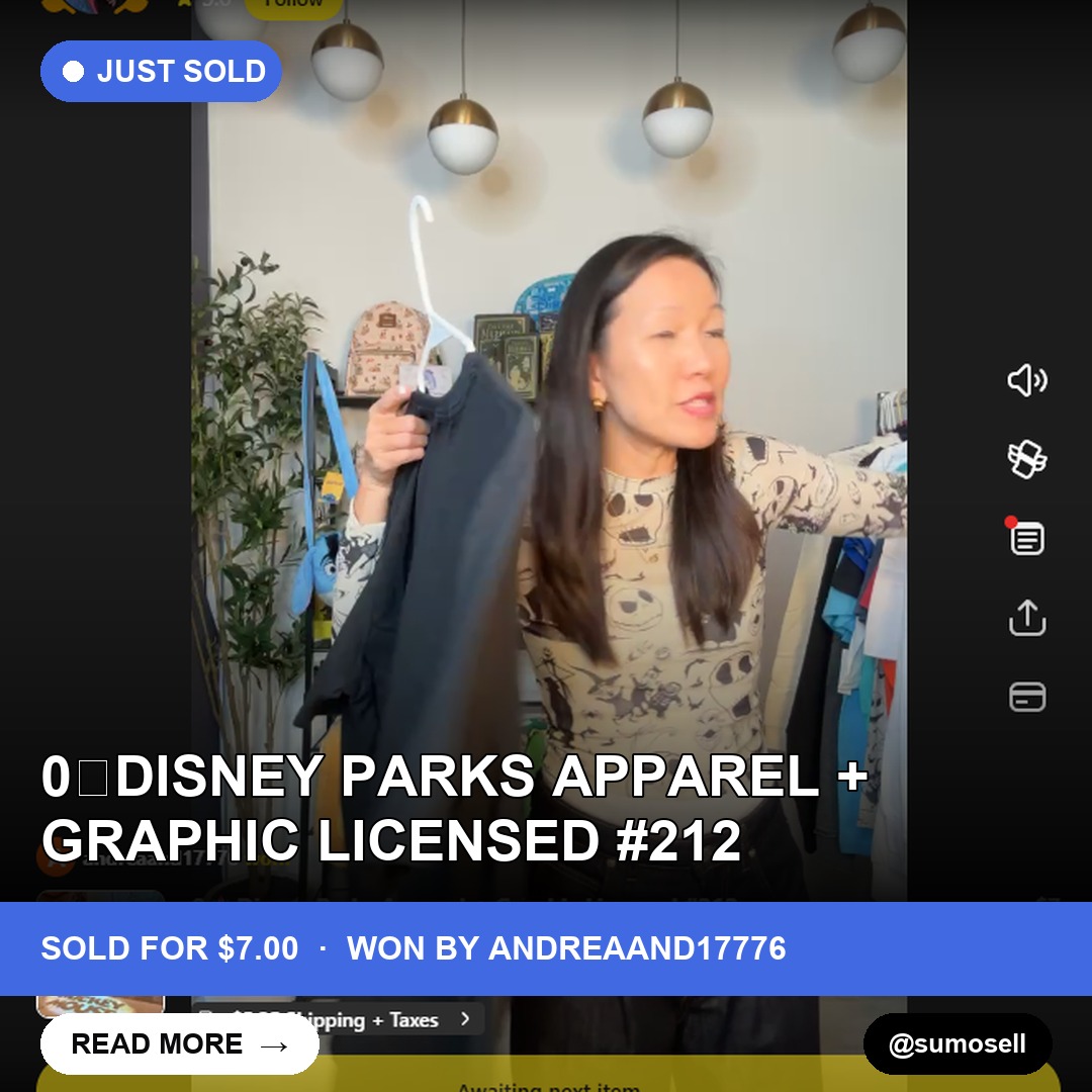 Happy Accident on Whatnot: A Surprisingly Affordable Disney Parks Tee