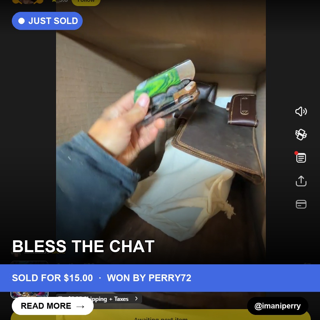 "Bless the Chat" Stands Out with Generous Praise and Unlikely Finds