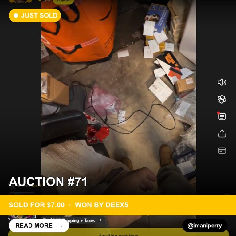 Chanel Bubble Bath Rug Scores $7 in Whatnot Live Auction
