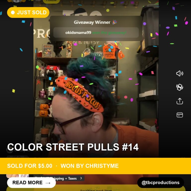 Color Street Nail Pull Sold for $5