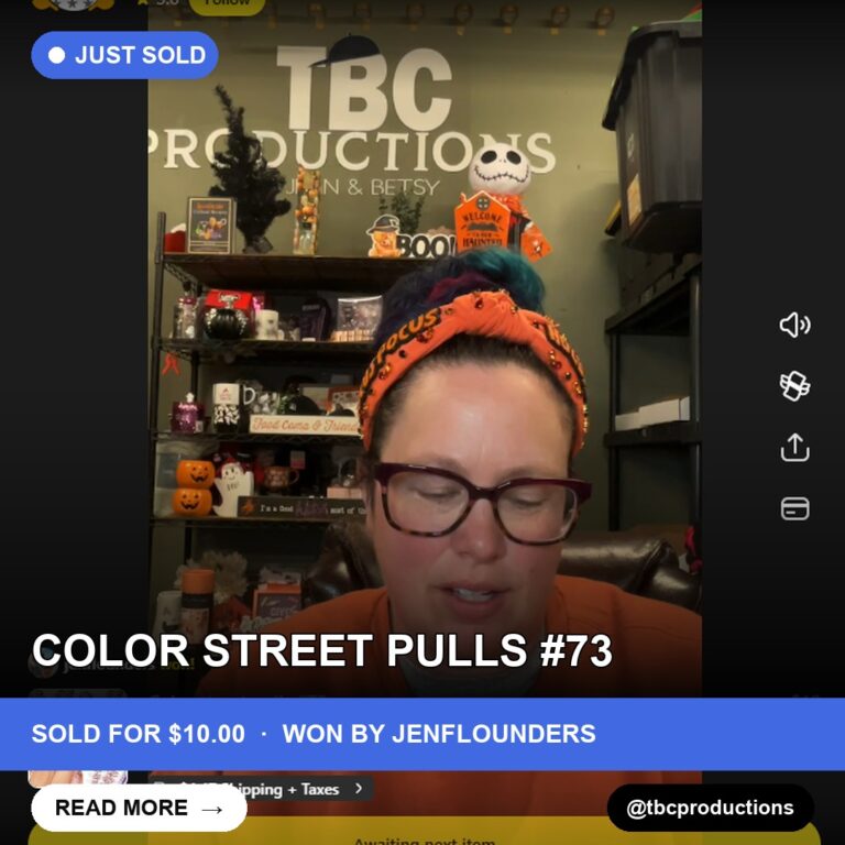 Color Street Nails Pull #73 Sells for $10