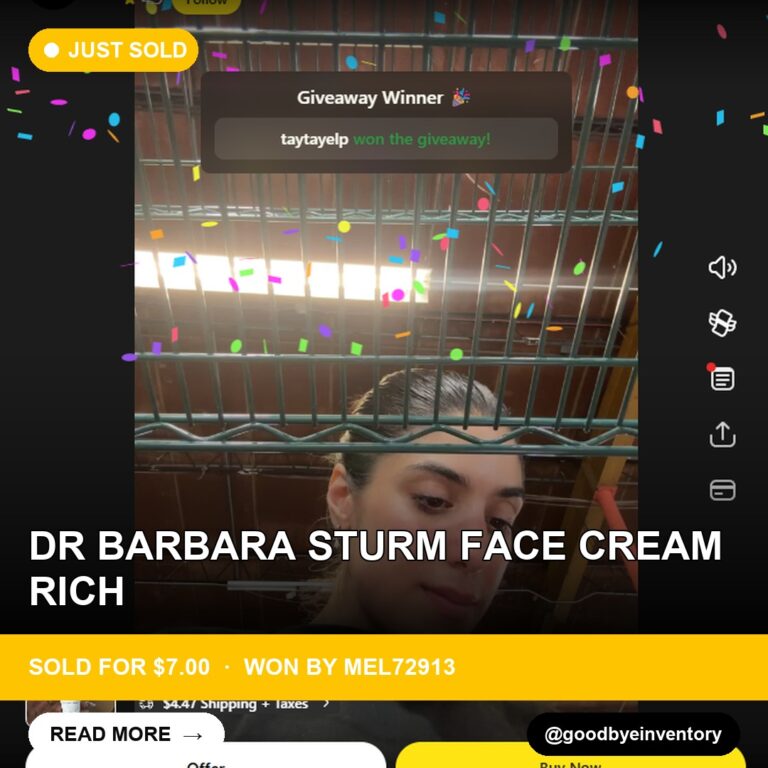 Doctor's Orders: Rich Face Cream Sells for $7
