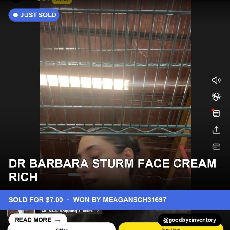 DR BARBARA STURM FACE CREAM RICH