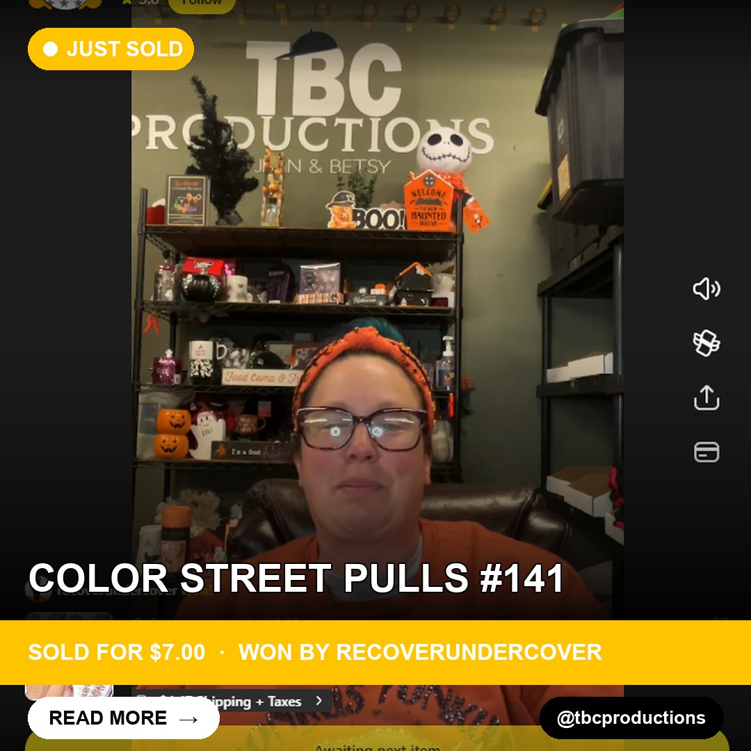 Color Street Pulls #141 Sells for $7