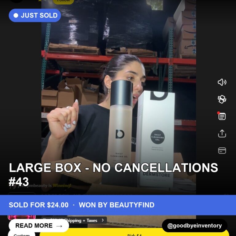Goodbye Inventory's Live Show Scores a Winner: A Daily Cleanser Finds a Home
