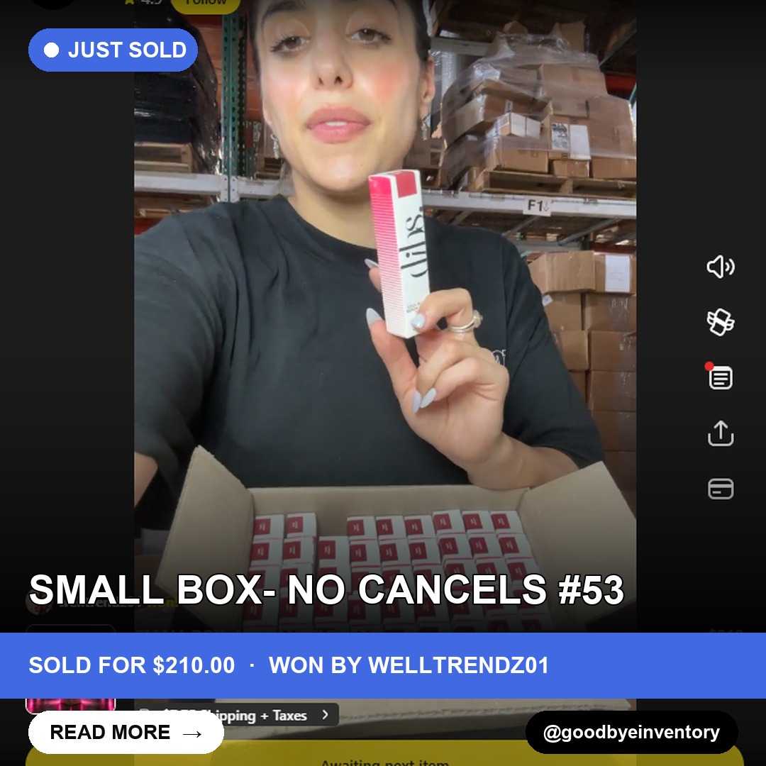 Mysterious Box Sells for $210 in Whatnot Live Show