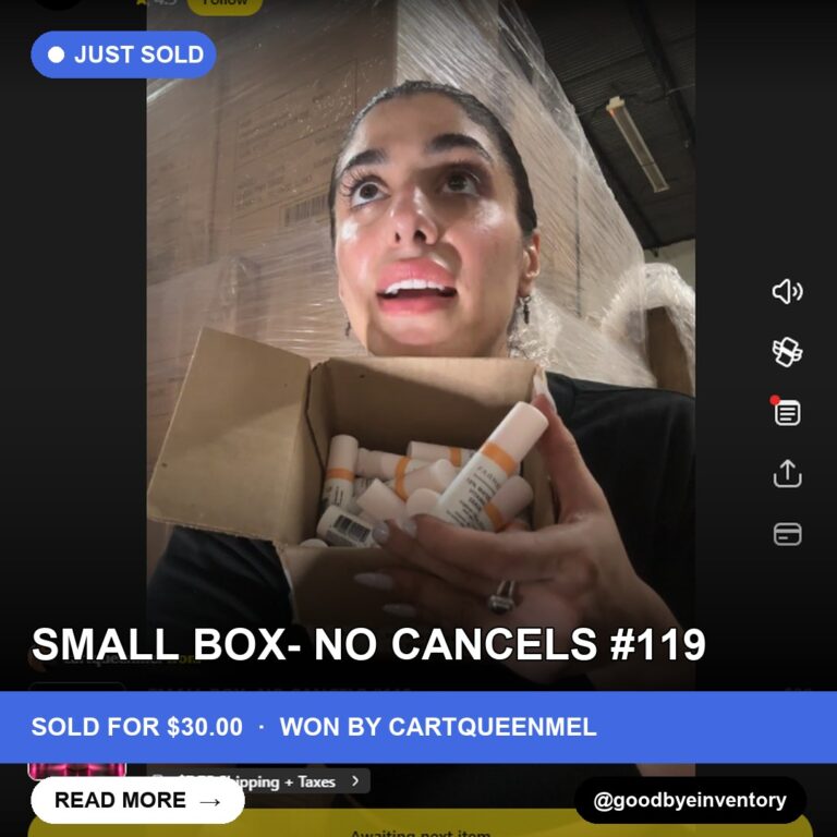 Small Box #119 Sells for $30