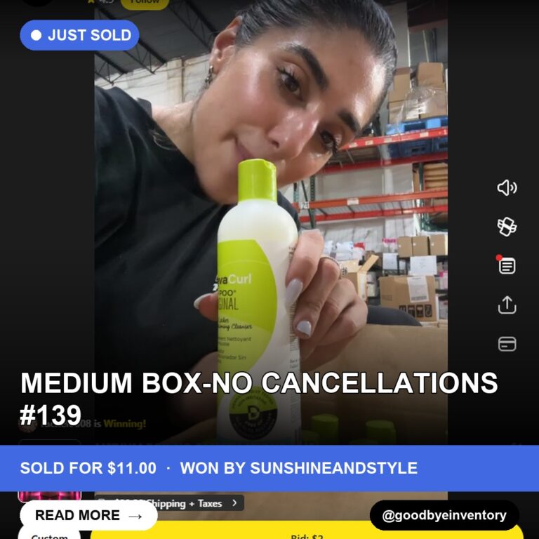 Item of the Day: MEDIUM BOX Sells for $11!