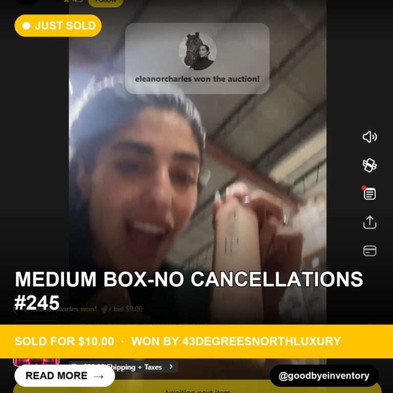BOX OF SURPRISES Sells for $10