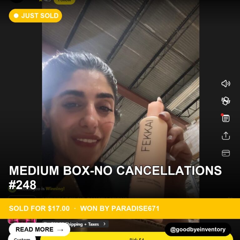 Midnight Bargain: Medium Box Sells for $17 on Whatnot Marketplace