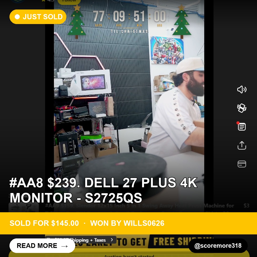 4K Monitor Finds New Home!