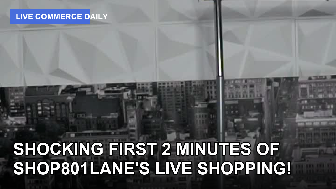 SHOCKING First 2 Minutes of shop801lane's Live Shopping! #shorts