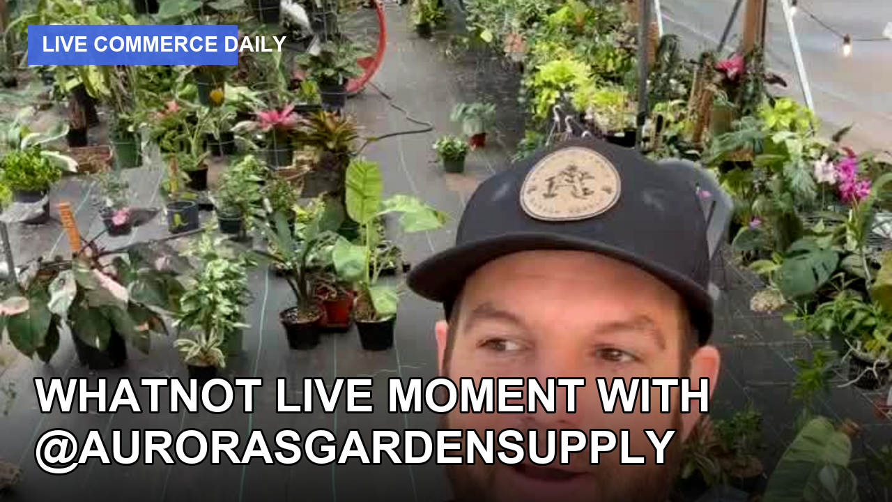 Whatnot Live Moment with @aurorasgardensupply #shorts