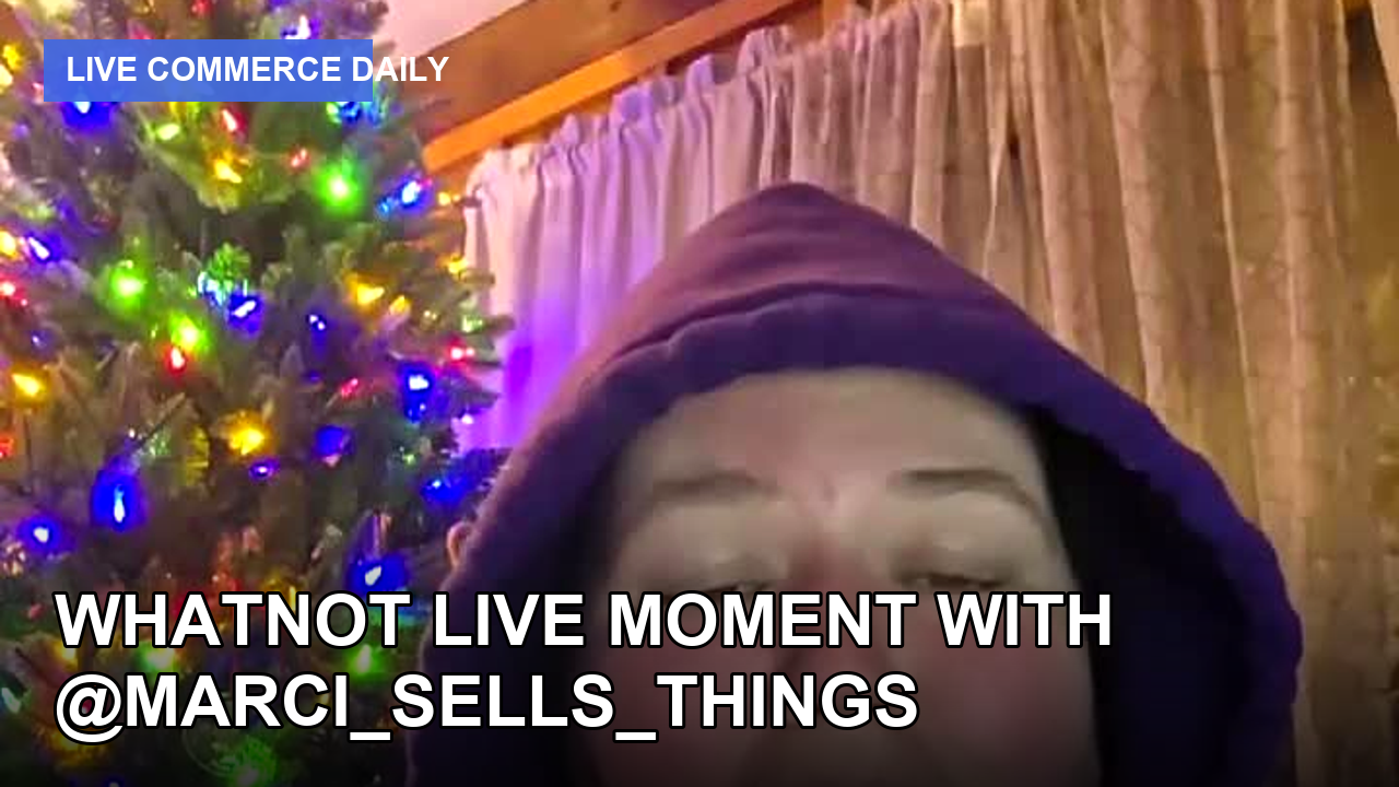 Whatnot Live Moment with @marci_sells_things #shorts