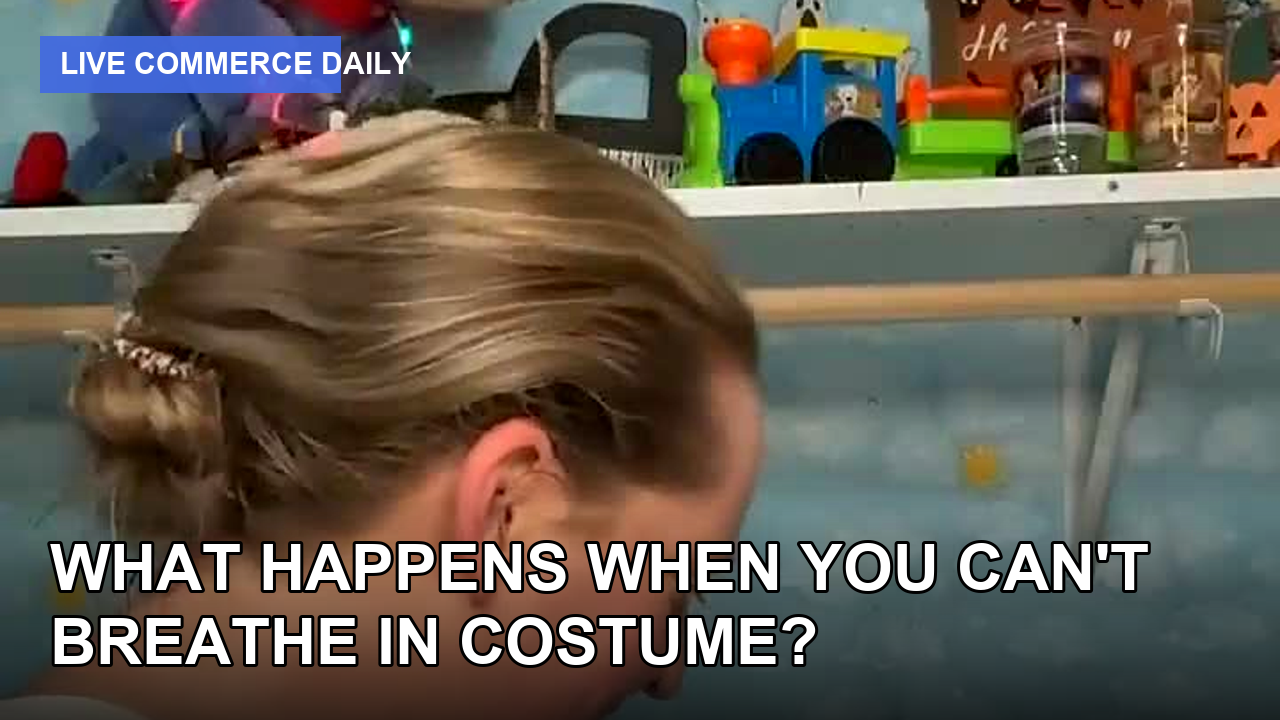 What Happens When You Can't Breathe in Costume? #shorts