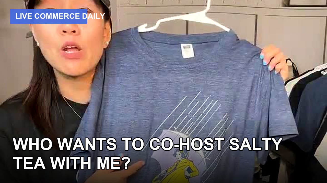 Who Wants to Co-Host Salty Tea With Me? #shorts